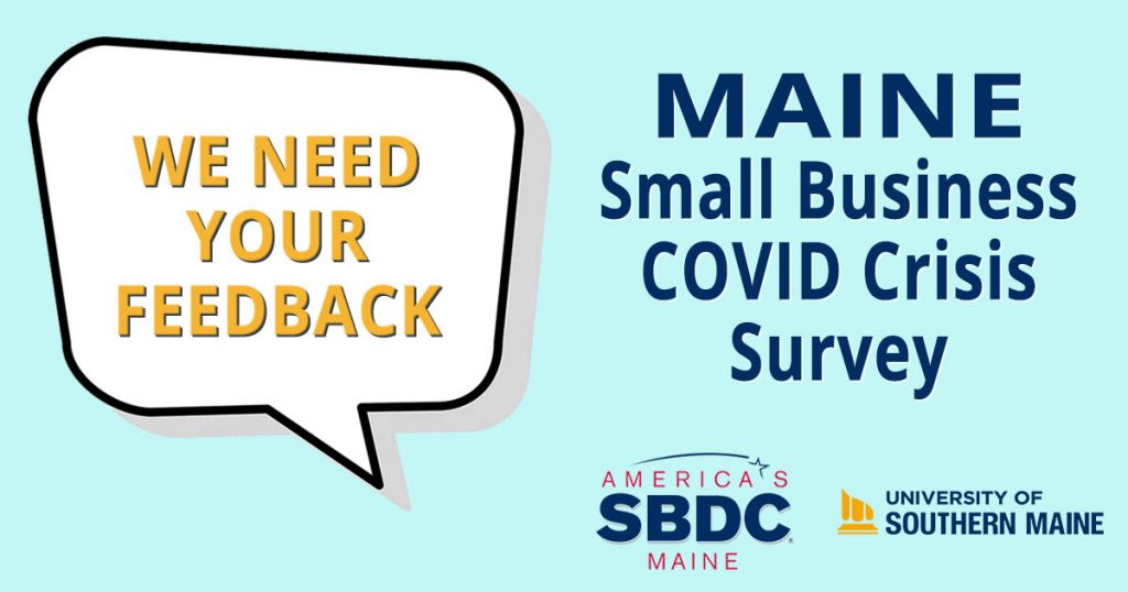 maine small business covid crises survey - maine sbdc