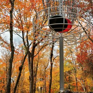 Circle Two Disc Golf - Course Basket