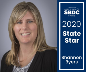 Shannon Byers - Maine SBDC 2020 State Star