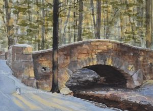 Bridge - Rick Osann Art - Bar Harbor - Maine SBDC