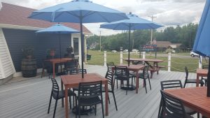 Outdoor Tables - Maine Tasting Center - Wiscasset - Maine SBDC