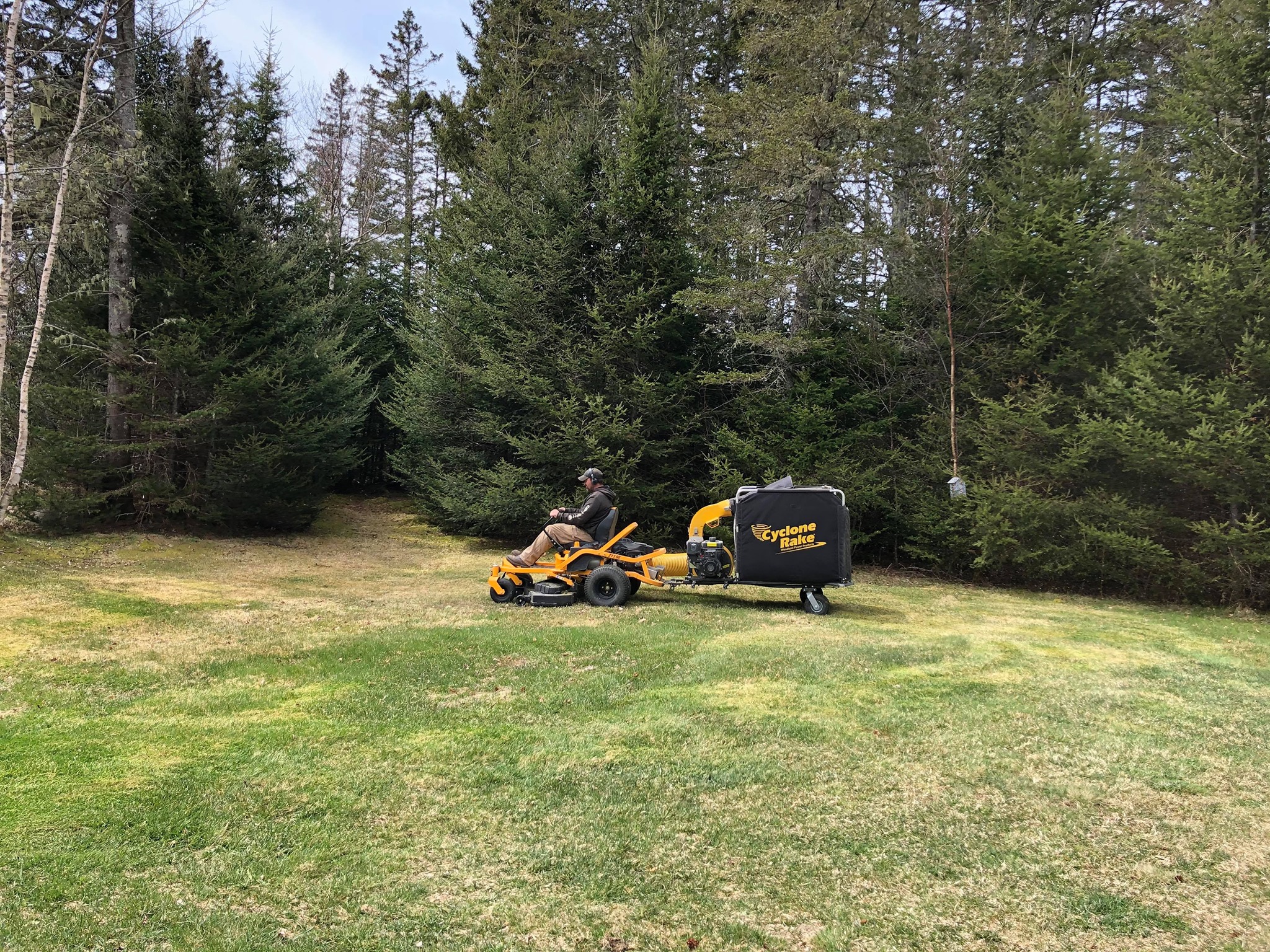 Mowing Lawn - West Bay Lawn Care - Gouldsboro - Maine SBDC