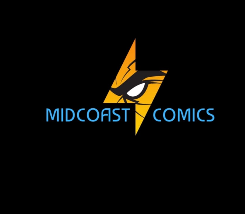 Logo, Midcoast Comics - Brunswick - Maine SBDC