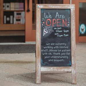 open sign - maine sbdc