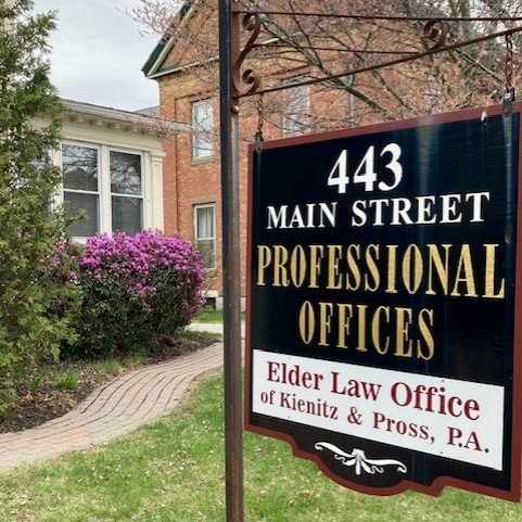 Building Sign - Elder Law Offices - Lewiston - Maine SBDC