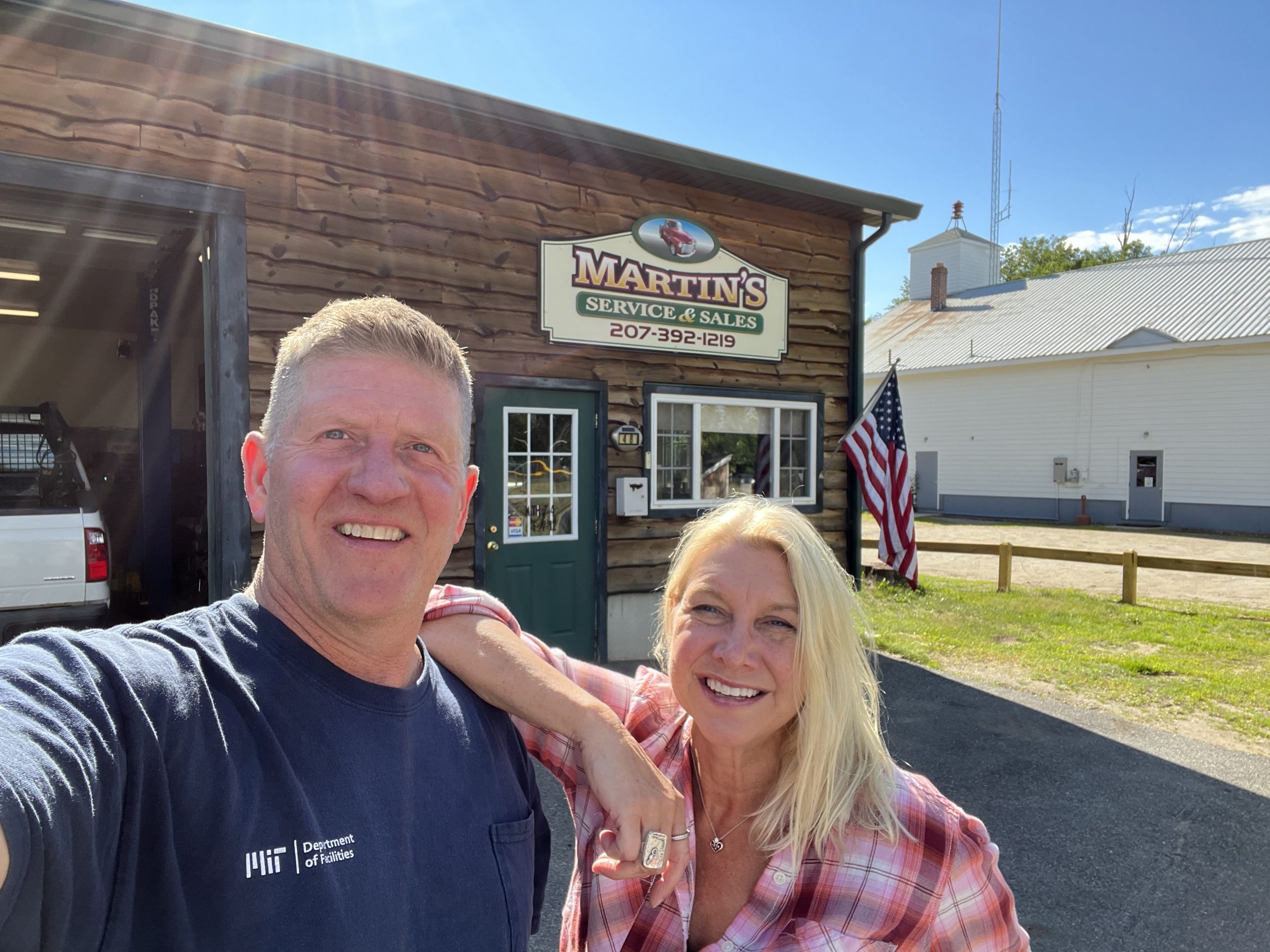 Tracy and Joe Greenwood - Martin's Service and Sales - Maine SBDC