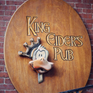 King Eider's Pub front sign