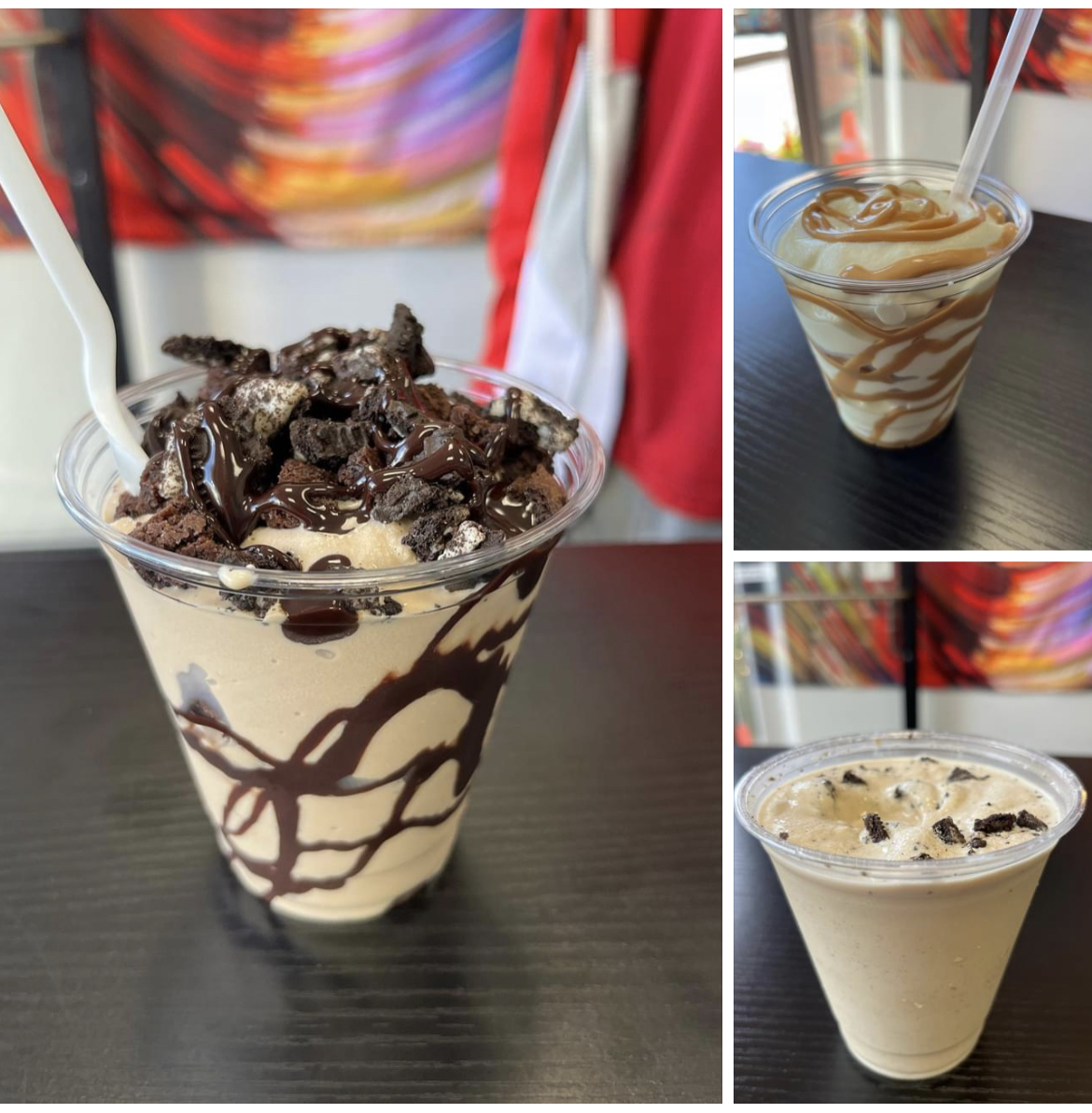 Frappe Shoppe drinks