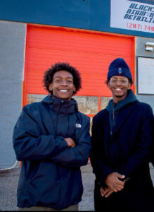 Photo of Abdinur Mohamed and Abdirahman Saeed of Black Diamond Detailing