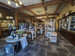 Selection at Main Street Provisions featuring a large assortment of locally made goods